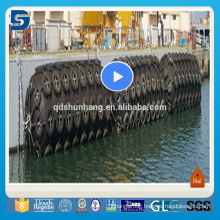 Natural Rubber Marine Dock Fenders For Protecting Ship From Collision